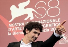 El actor actualmente promociona "Spring Breakers" en distintos festivales de cine